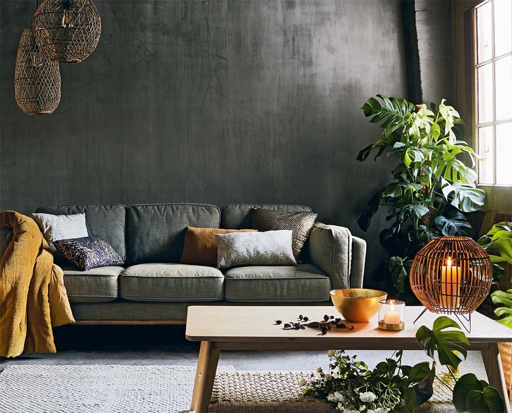Un Salon Naturel Et Lumineux