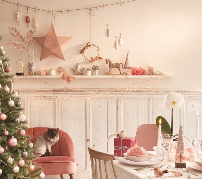 Une Déco De Noël Rose – Joli Place