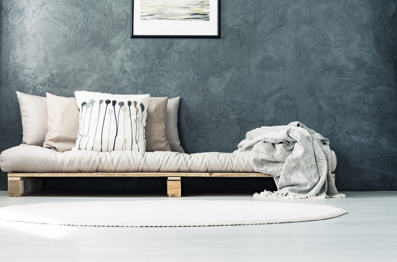 Lit En Palettes, Une Place, Type Futon