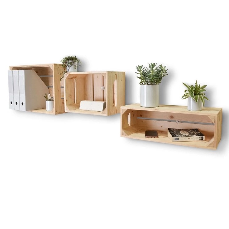 Étagère Caisse En Bois