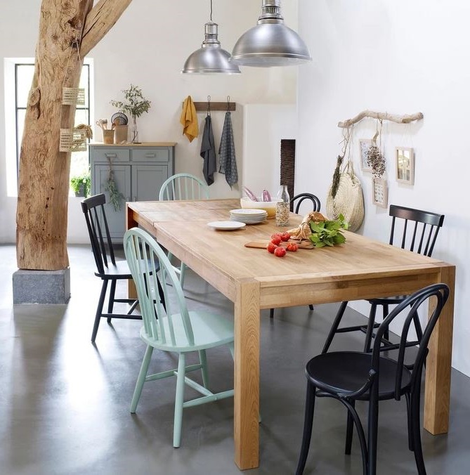 Buffet Parisien En Bois Massif – Alvina