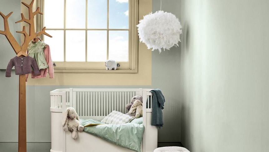 Chambre D'enfant Moderne Avec Douceur De L'aube –
