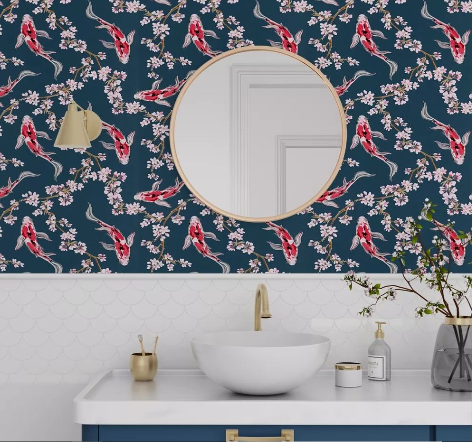 Salle De Bain Papier Peint Masachiro