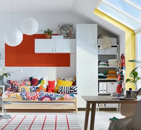 Armoire Penderie Blanc, Fonnes Blanc – Platsa