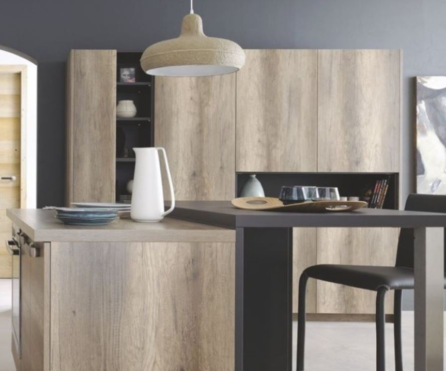 Cuisine Industrielle En Bois – Trend+ Winoka – 