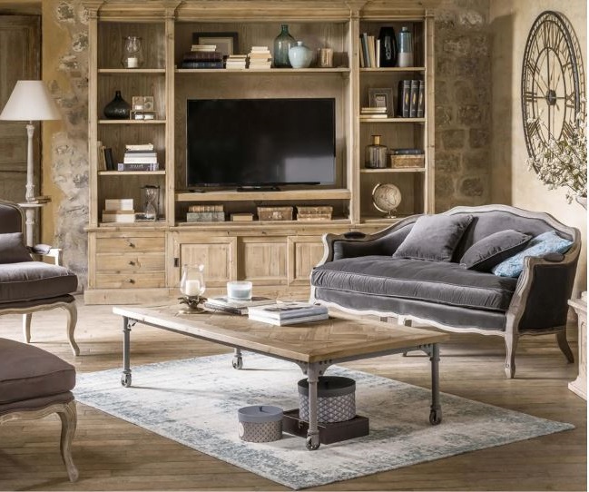 Antoinette – Banquette 2 3 Places En Velours Anthracite