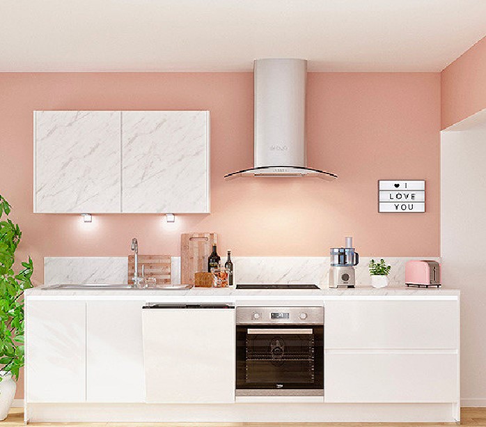 cuisine Rose Poudré