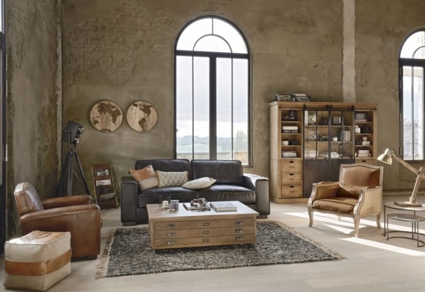 Fauteuil Jared Salon Industriel