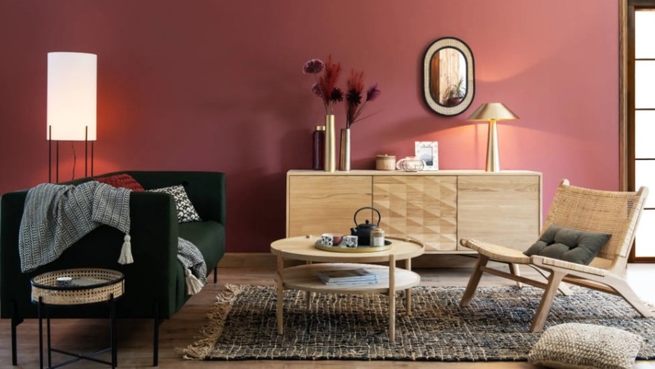 Très Belle Association De Bordeaux Avec Des éléments De Décorations Naturels