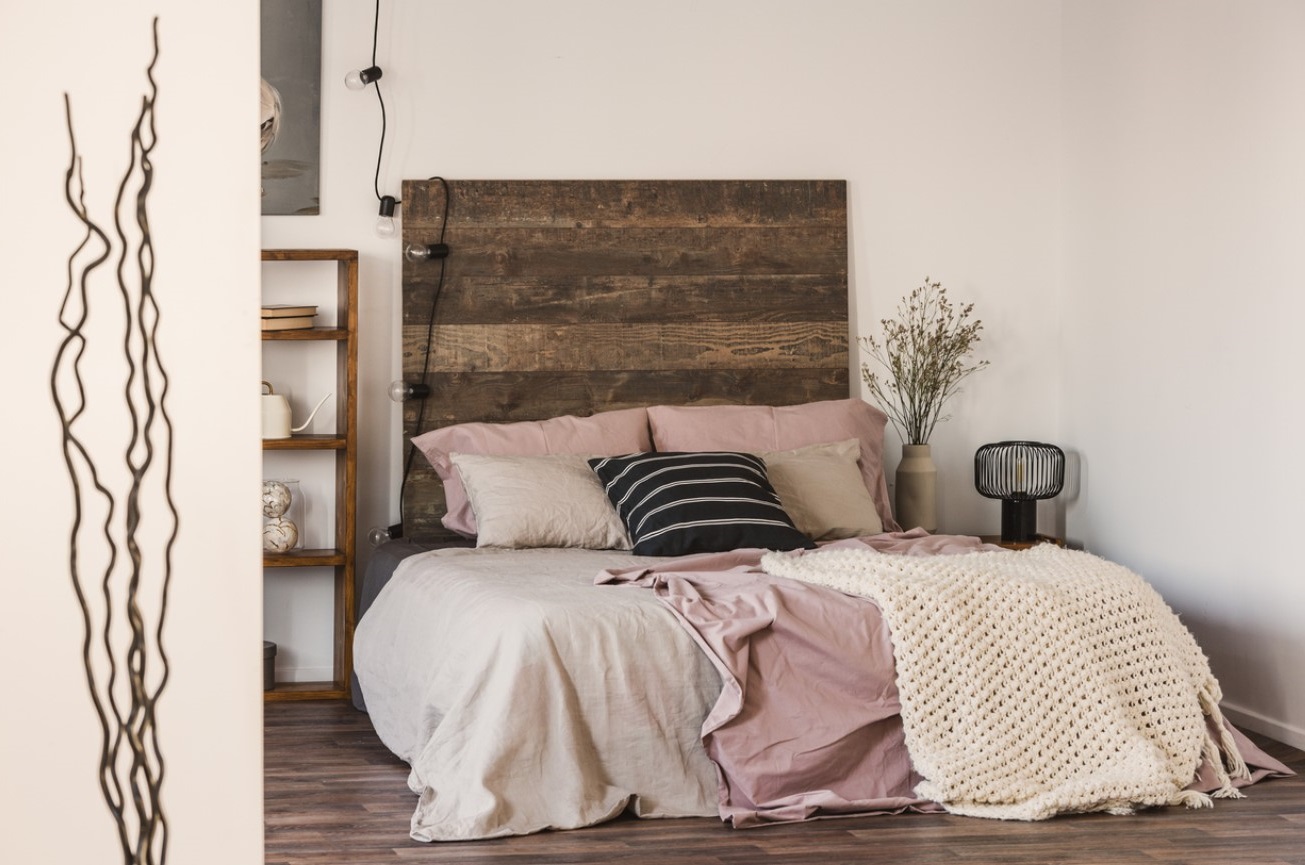 Chambre Rose Et Beige