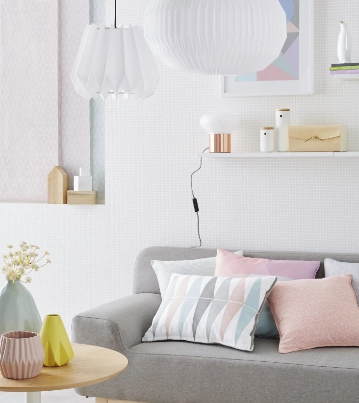 Salon Scandinave Pastel