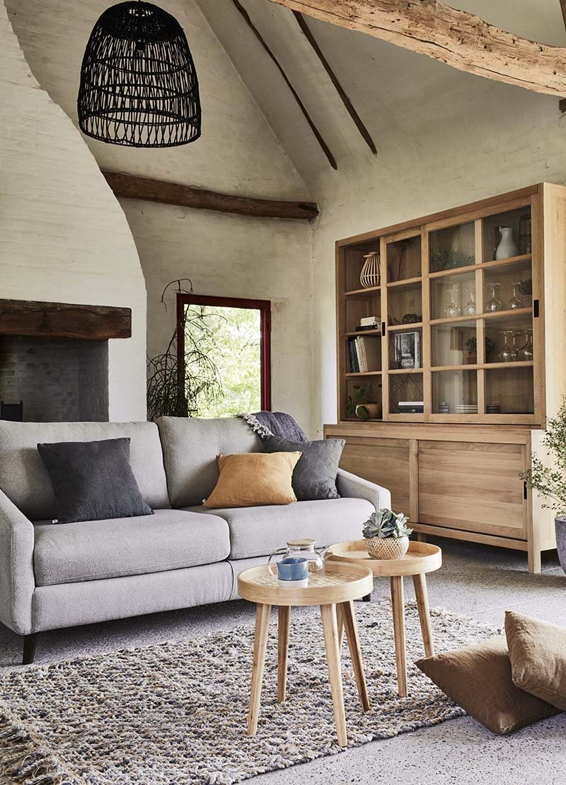 Un Salon Contemporain Et Naturel –