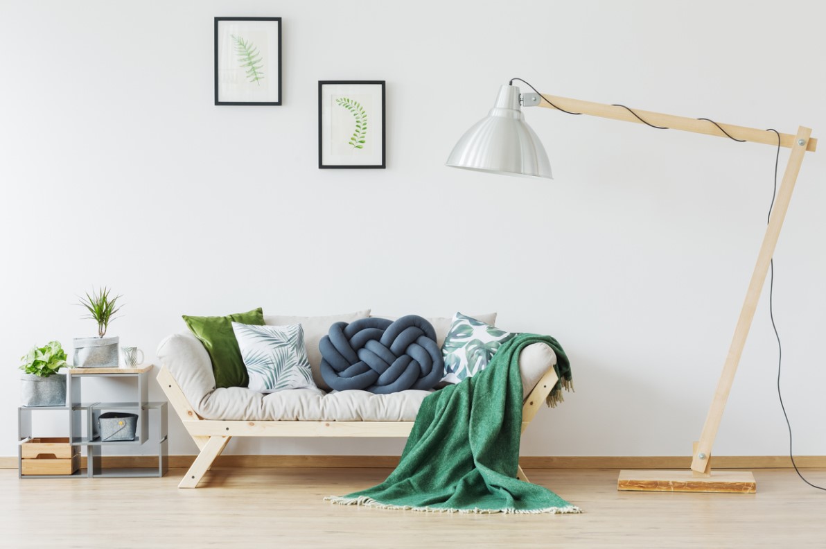 Un Peu De Vert Dans Votre Salon Scandinave