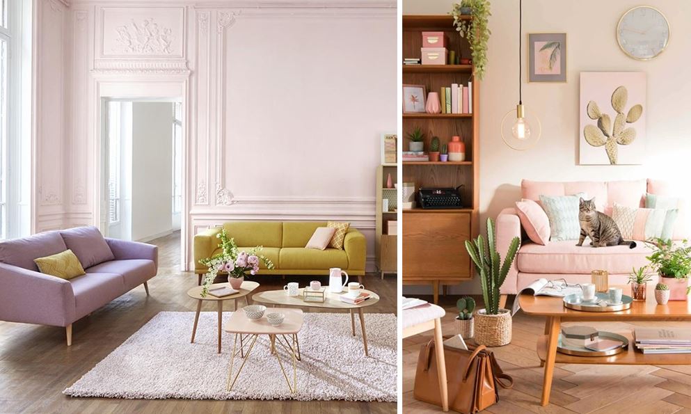 Rose Poudré En Déco
