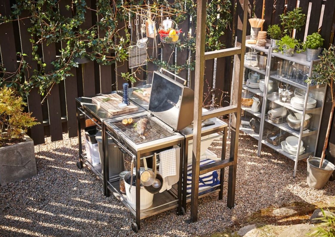 Cuisine Extérieure Facile à Installer Et à Retirer