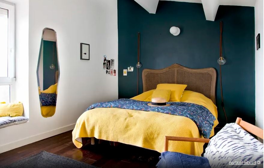 Chambre Bleue Et Jaune –