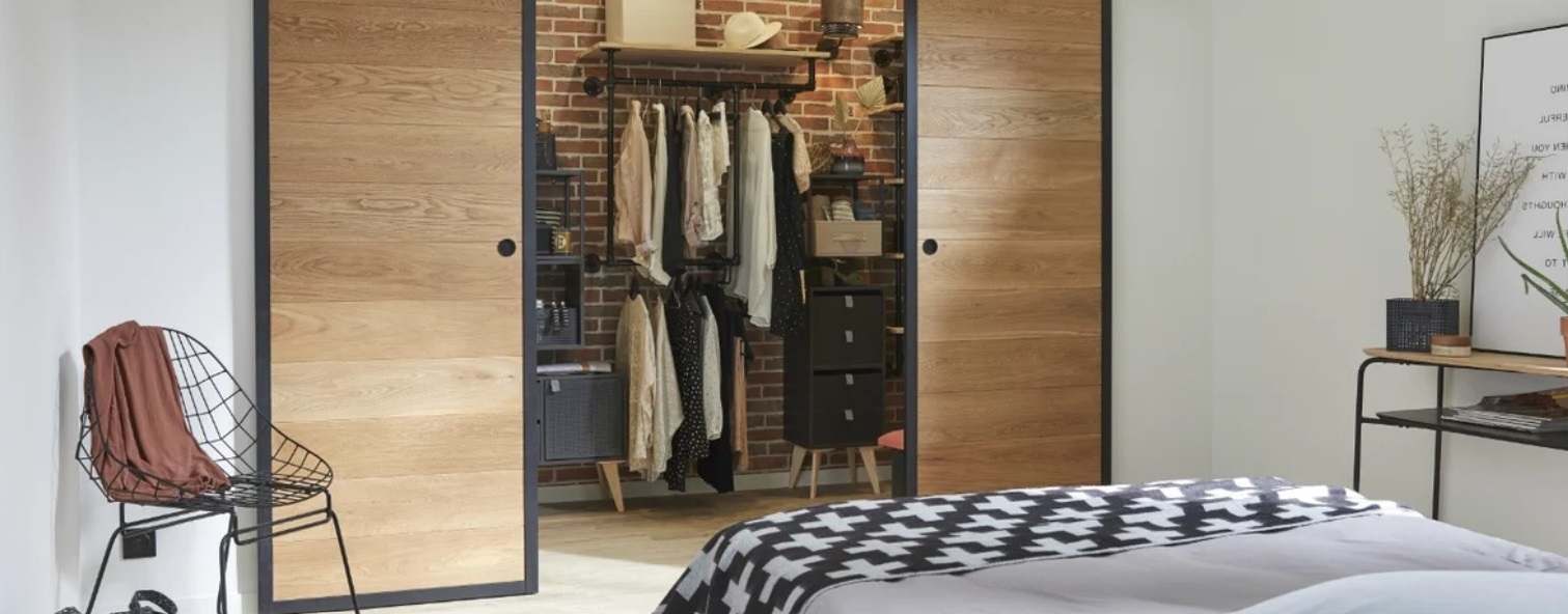 Dressing Industriel Pour Une Chambre Moderne