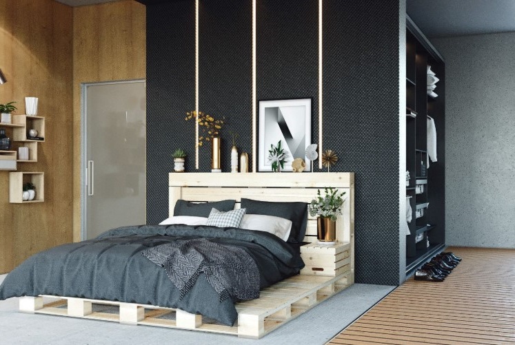 Tete De Lit En Palettes