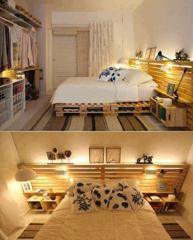 Tete De Lit En Palettes