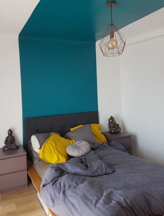 Espace Lit Bleu Canard