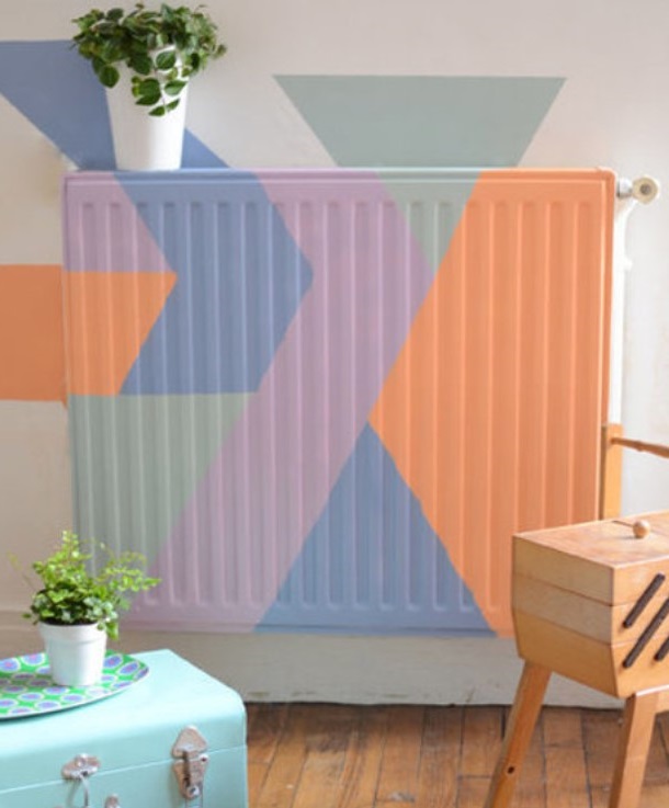 Radiateur Peint