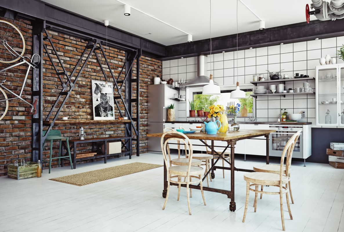 Cuisine De Style Loft