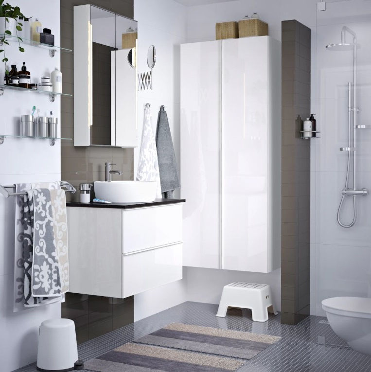 On Mise Sur La Sobriété Dans Cette Salle De Bain