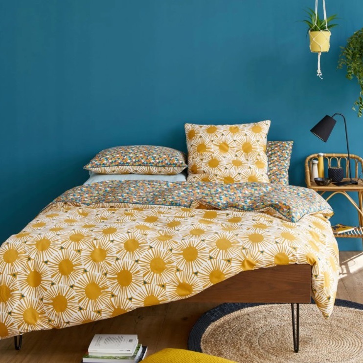 Chambre Bleue Et Jaune
