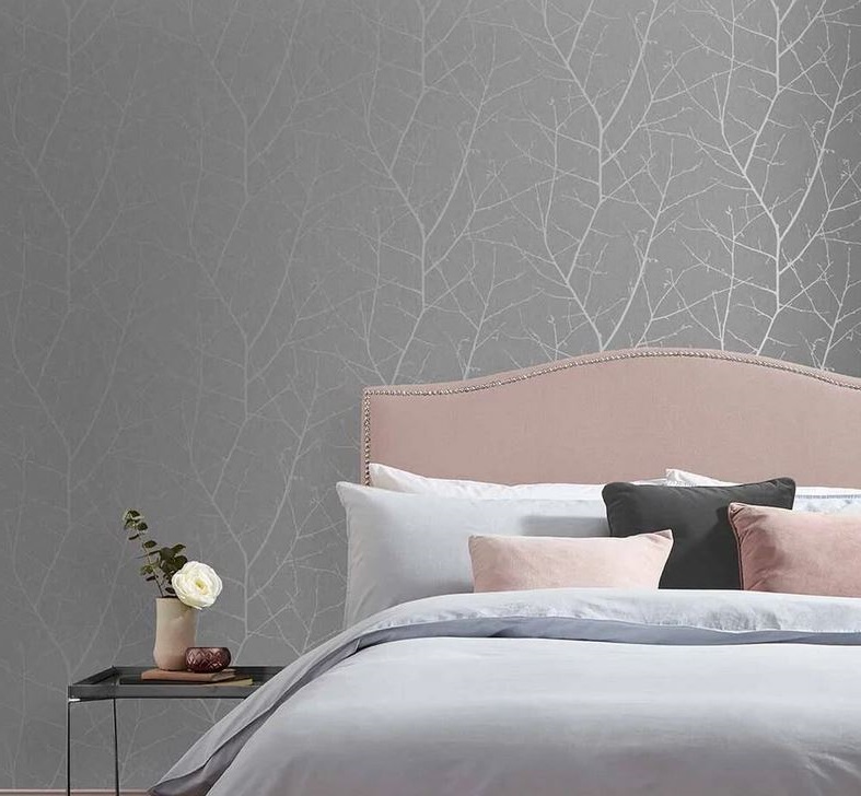 Papier Peint Boreas Gris Foncé