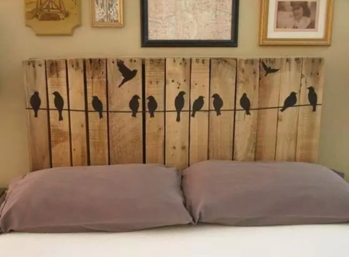 Tete De Lit En Palettes
