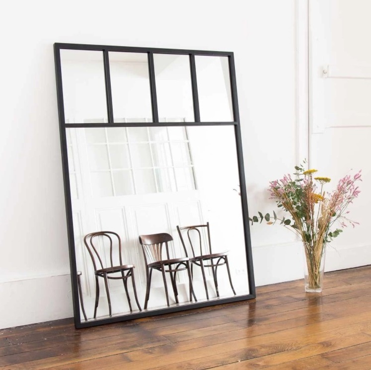 Miroir Verrière Compartimentée