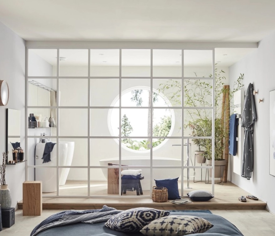 Suite Parentale Moderne Avec Cloison Vitrée