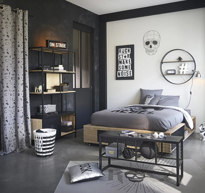 Chambre Ado Au Style Rock N' Roll