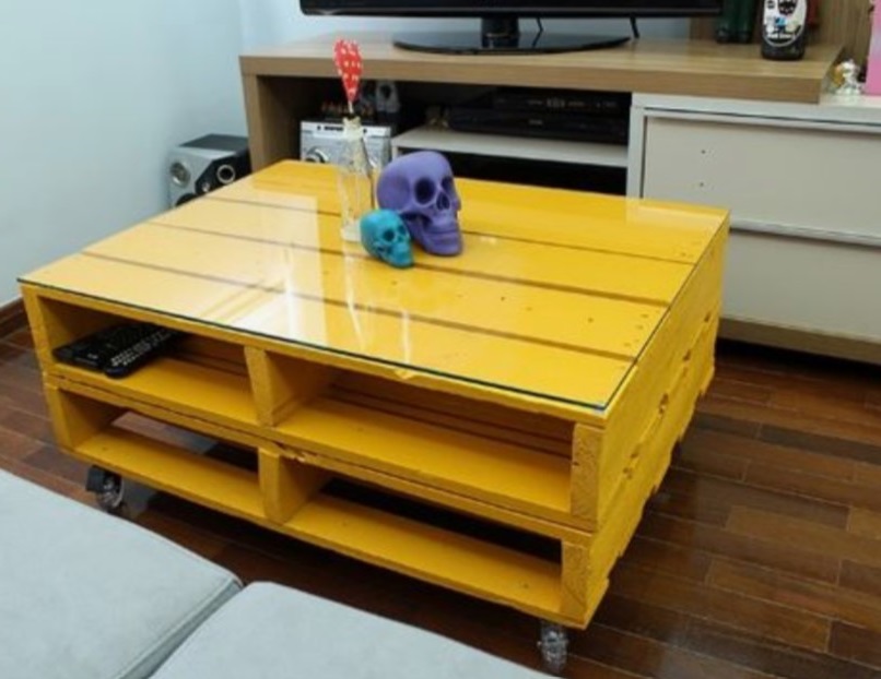 Table basse palette