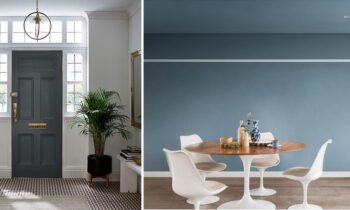 Gris Bleu En Deco Dulux Valentine Graham Brown