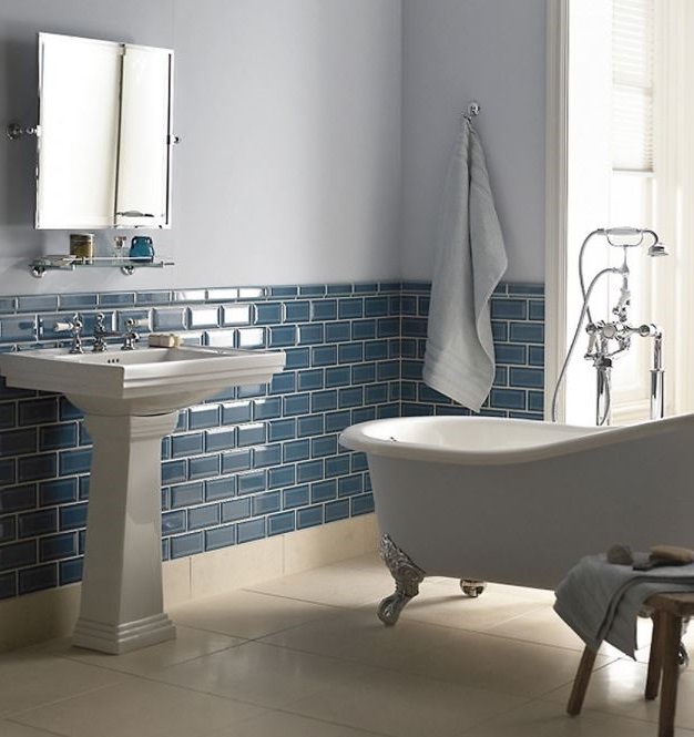 Carrelage Mural Bleu –
