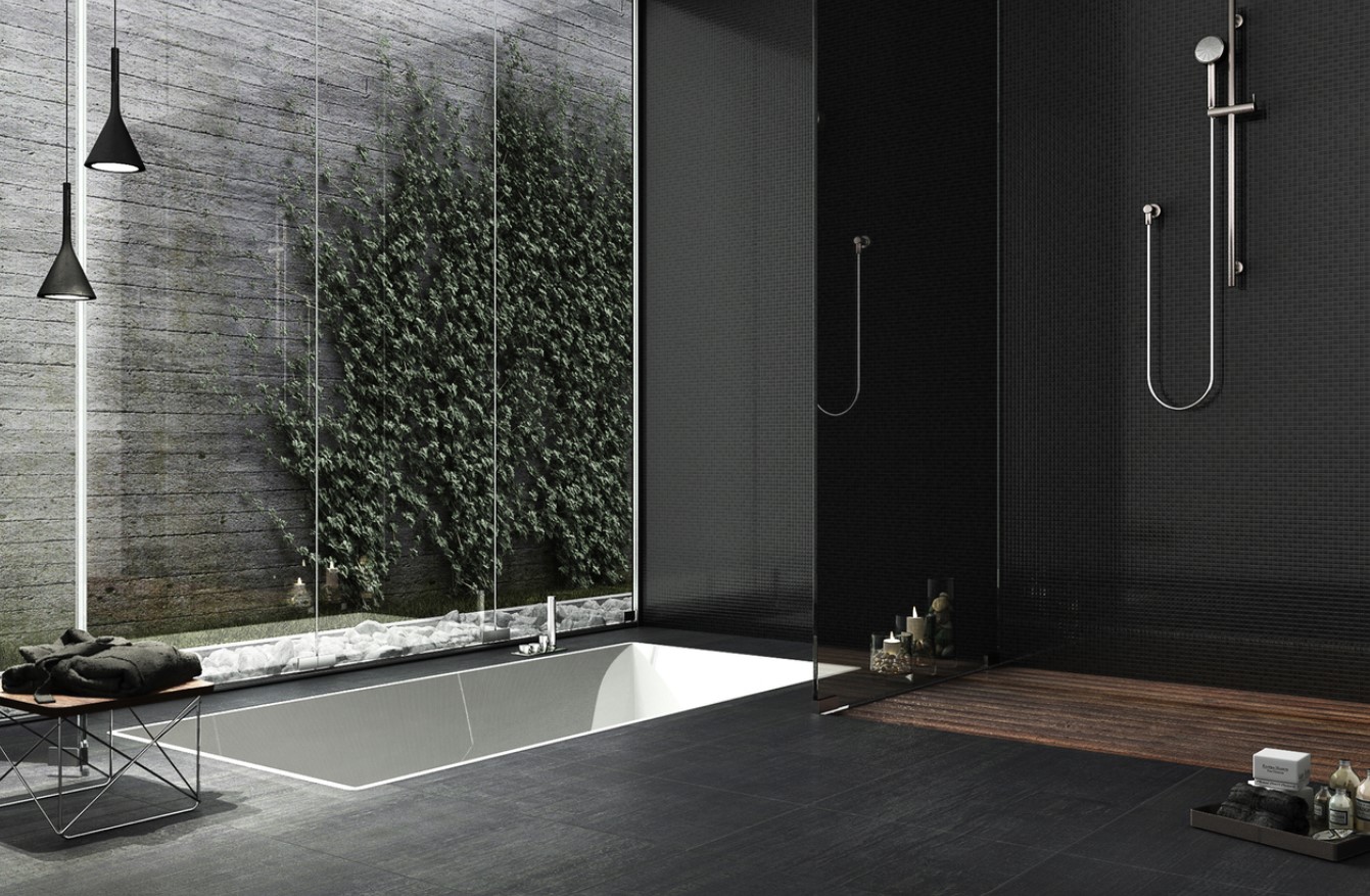 Salle De Bain Noire