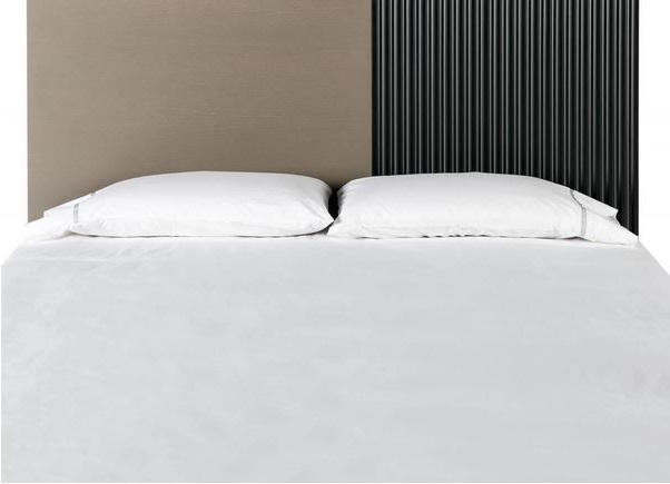 Almazorre Tête De Lit En Bois Couleur Gris Et Noir –
