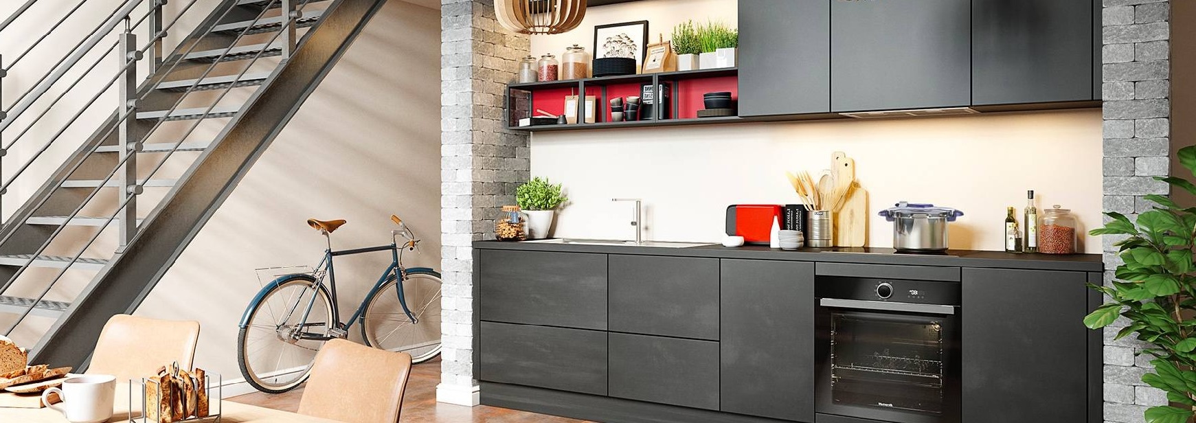 Cuisine De Style Industriel Bess