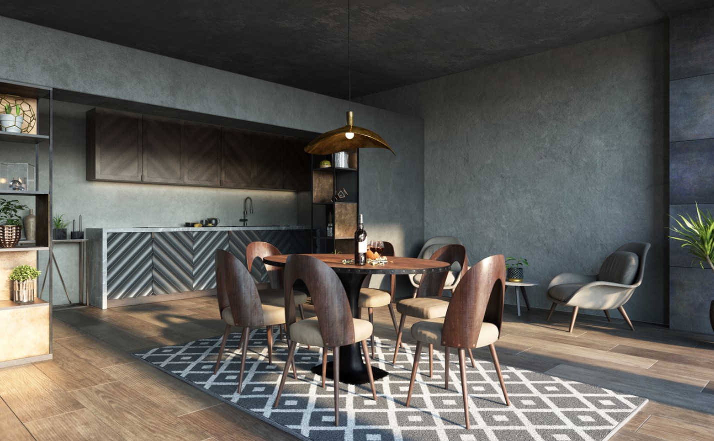Cuisine De Style Industriel