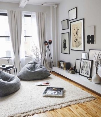 Un Peu D'originalité Avec Des Poufs –