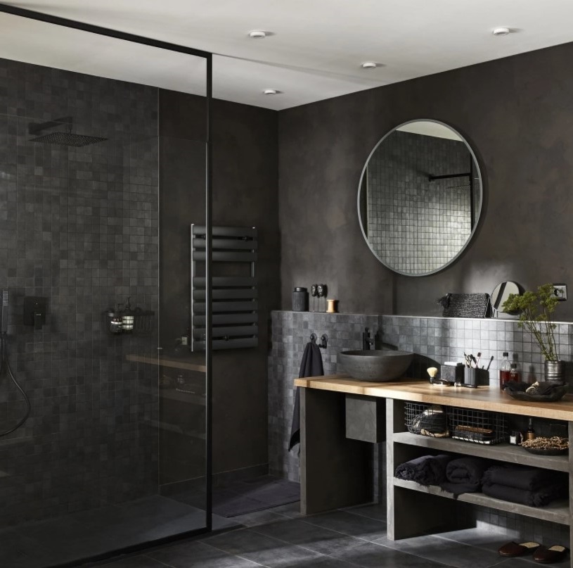 Salle De Bain Noire