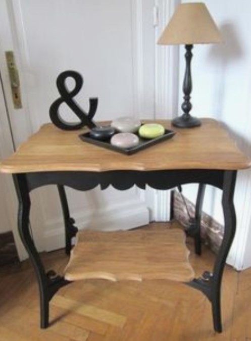Relooking En Peignant Seulement Les Pieds Du Meuble