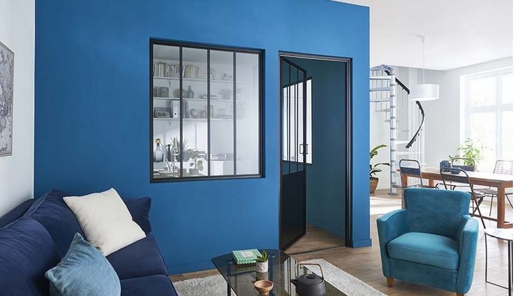 Adopter Le Bleu Dans Son Salon –