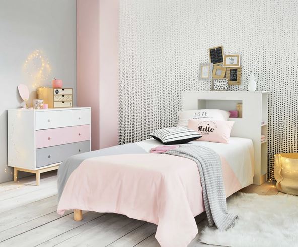 Tonic Tête De Lit Blanche 140 Avec Rangements –