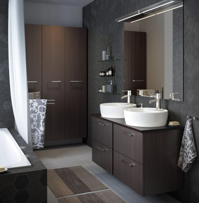 Salle De Bain Noire
