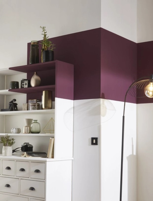 Une Partie Du Meuble Colorée
