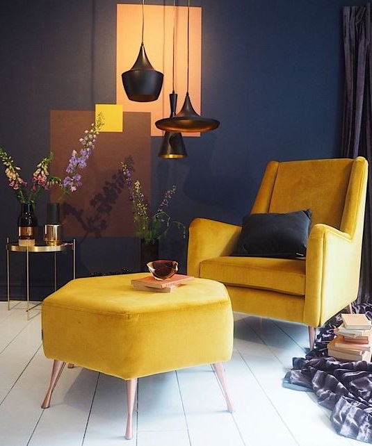 Ocre Et Bleu Nuit, Le Bon Mix –