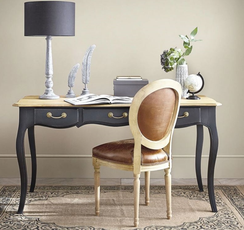 Versailles Bureau En Manguier Noir –