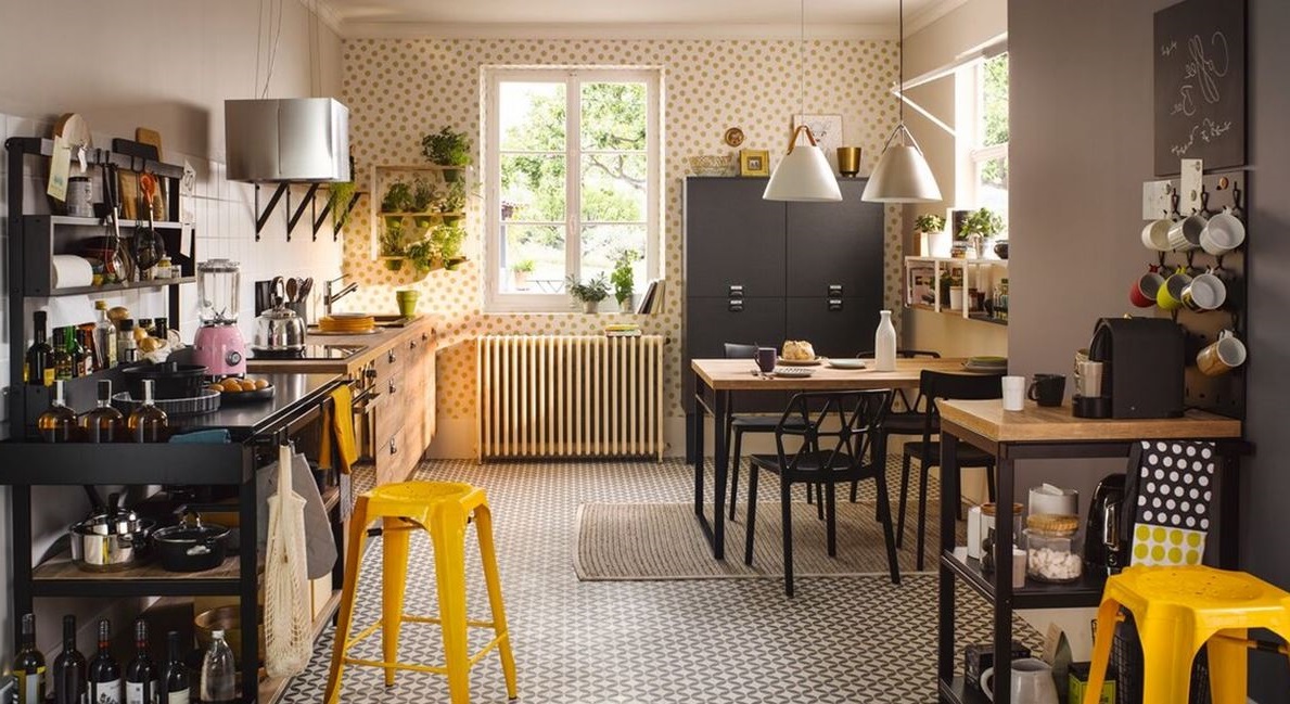 cuisine Mur Papier Peint